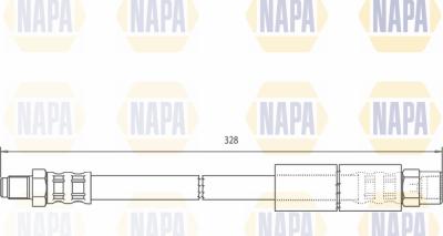 NAPA NBH1020 - Flexible de frein cwaw.fr