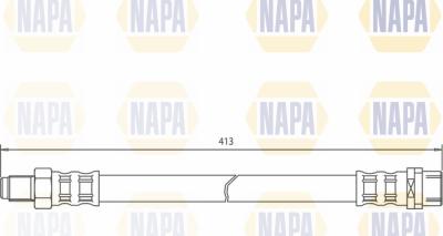 NAPA NBH1071 - Flexible de frein cwaw.fr