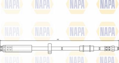 NAPA NBH1108 - Flexible de frein cwaw.fr