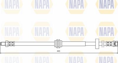 NAPA NBH1102 - Flexible de frein cwaw.fr