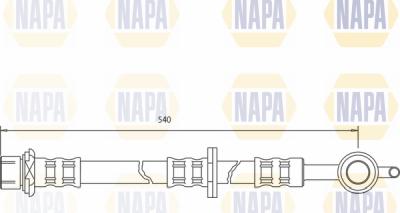 NAPA NBH1115 - Flexible de frein cwaw.fr