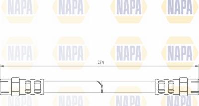 NAPA NBH1111 - Flexible de frein cwaw.fr