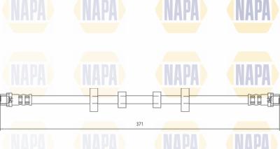 NAPA NBH1136 - Flexible de frein cwaw.fr