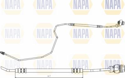 NAPA NBH1128 - Flexible de frein cwaw.fr