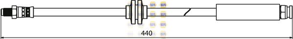 NAPA NBH1247 - Flexible de frein cwaw.fr