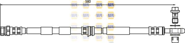 NAPA NBH1254 - Flexible de frein cwaw.fr