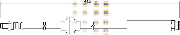 NAPA NBH1270 - Flexible de frein cwaw.fr