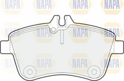 NAPA NBP1450 - Kit de plaquettes de frein, frein à disque cwaw.fr