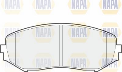 NAPA NBP1066 - Kit de plaquettes de frein, frein à disque cwaw.fr