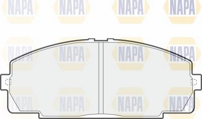 NAPA NBP1806 - Kit de plaquettes de frein, frein à disque cwaw.fr