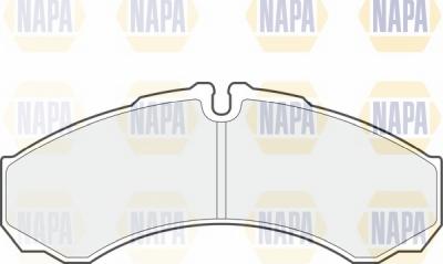 NAPA NBP1335 - Kit de plaquettes de frein, frein à disque cwaw.fr