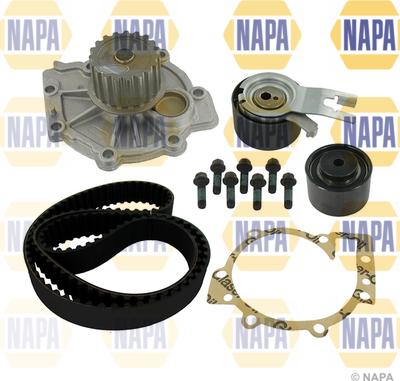 NAPA NBW1043 - Pompe à eau + kit de courroie de distribution cwaw.fr