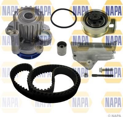 NAPA NBW1061 - Pompe à eau + kit de courroie de distribution cwaw.fr