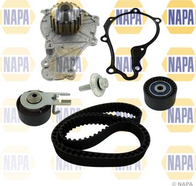 NAPA NBW1001 - Pompe à eau + kit de courroie de distribution cwaw.fr