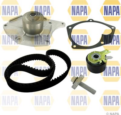 NAPA NBW1002 - Pompe à eau + kit de courroie de distribution cwaw.fr