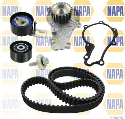 NAPA NBW1035 - Pompe à eau + kit de courroie de distribution cwaw.fr