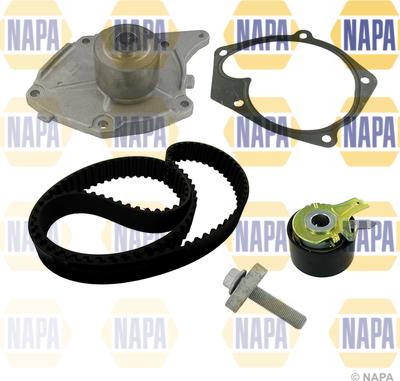 NAPA NBW1027 - Pompe à eau + kit de courroie de distribution cwaw.fr