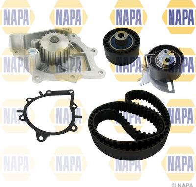 NAPA NBW1101 - Pompe à eau + kit de courroie de distribution cwaw.fr