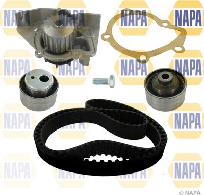 NAPA NBW1103 - Pompe à eau + kit de courroie de distribution cwaw.fr