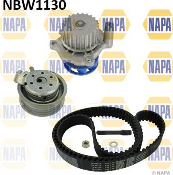 NAPA NBW1130 - Pompe à eau + kit de courroie de distribution cwaw.fr