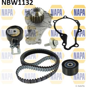 NAPA NBW1132 - Pompe à eau + kit de courroie de distribution cwaw.fr