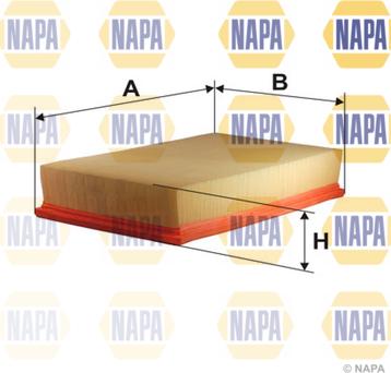 NAPA NFA1446 - Filtre à air cwaw.fr