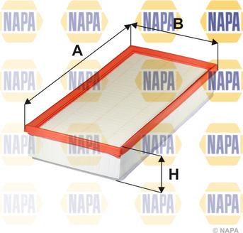 NAPA NFA1517 - Filtre à air cwaw.fr