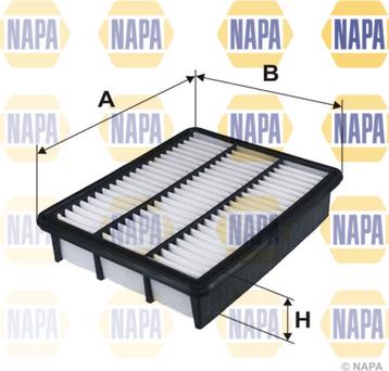 NAPA NFA1264 - Filtre à air cwaw.fr