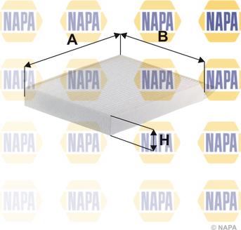 NAPA NFC4308 - Filtre, air de l'habitacle cwaw.fr