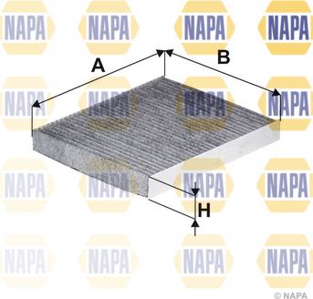 NAPA NFC4274 - Filtre, air de l'habitacle cwaw.fr