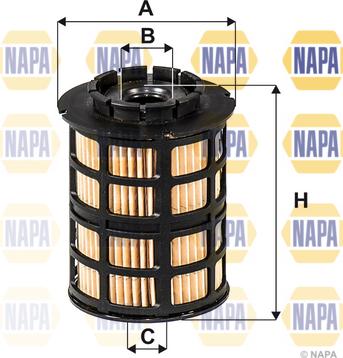 NAPA NFF2108 - Filtre à carburant cwaw.fr