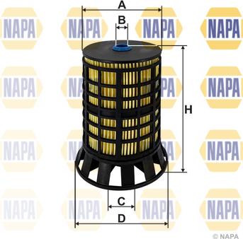 NAPA NFF2266 - Filtre à carburant cwaw.fr