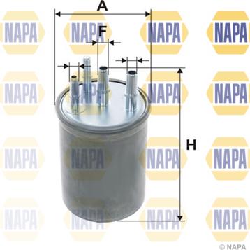 NAPA NFF2205 - Filtre à carburant cwaw.fr