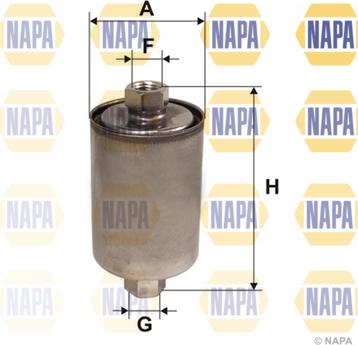 NAPA NFF2219 - Filtre à carburant cwaw.fr