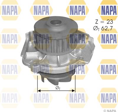 NAPA NWP1500 - Pompe à eau cwaw.fr