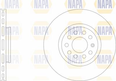 NAPA PBD8414 - Disque de frein cwaw.fr