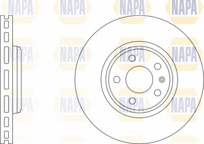 NAPA PBD8611 - Disque de frein cwaw.fr