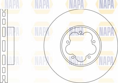 NAPA PBD8062 - Disque de frein cwaw.fr