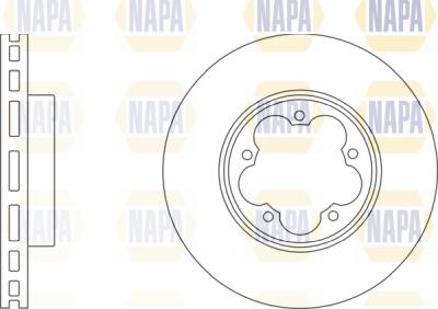 NAPA PBD8085 - Disque de frein cwaw.fr