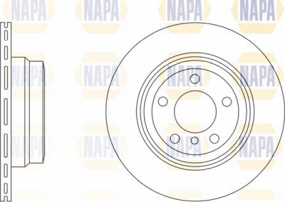 NAPA PBD8363 - Disque de frein cwaw.fr