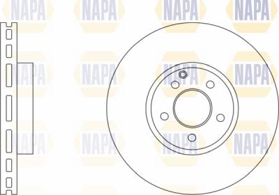 NAPA PBD8225 - Disque de frein cwaw.fr