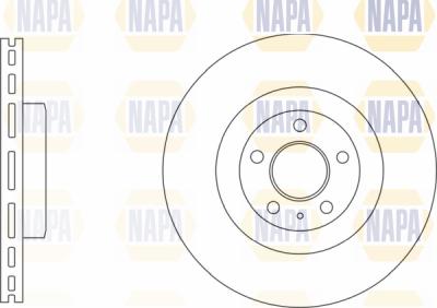 NAPA PBD8750 - Disque de frein cwaw.fr