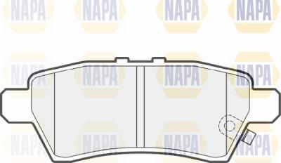 NAPA PBP7490 - Kit de plaquettes de frein, frein à disque cwaw.fr