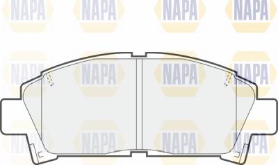 NAPA PBP7225 - Kit de plaquettes de frein, frein à disque cwaw.fr