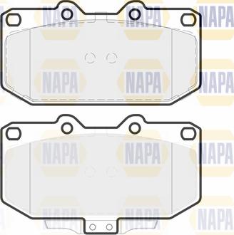 NAPA PBP7765 - Kit de plaquettes de frein, frein à disque cwaw.fr