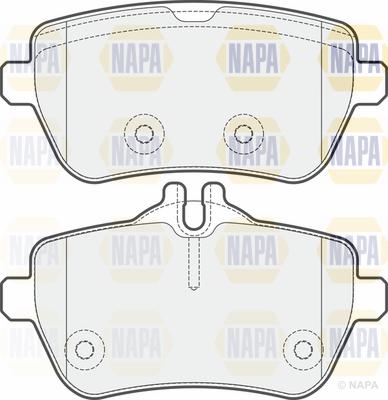 NAPA PBP7731 - Kit de plaquettes de frein, frein à disque cwaw.fr