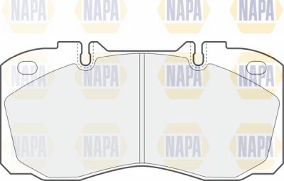 NAPA PBP7721 - Kit de plaquettes de frein, frein à disque cwaw.fr