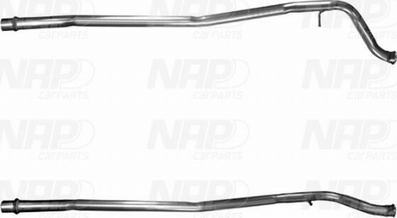 NAP carPARTS CAC10426 - Tuyau d'échappement cwaw.fr