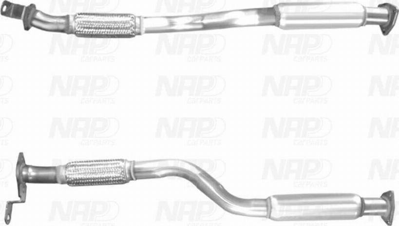 NAP carPARTS CAC10576 - Tuyau d'échappement cwaw.fr