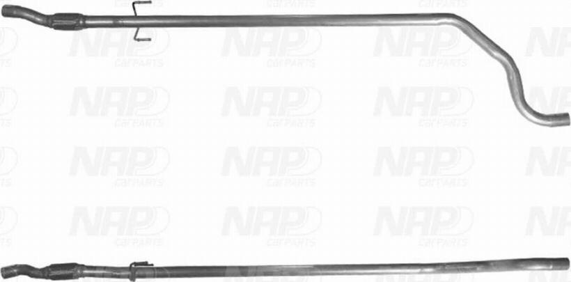 NAP carPARTS CAC10647 - Tuyau d'échappement cwaw.fr